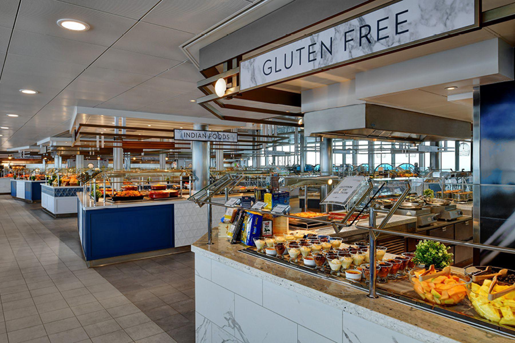 Oceanview Cafe на борту Сelebrity Apex