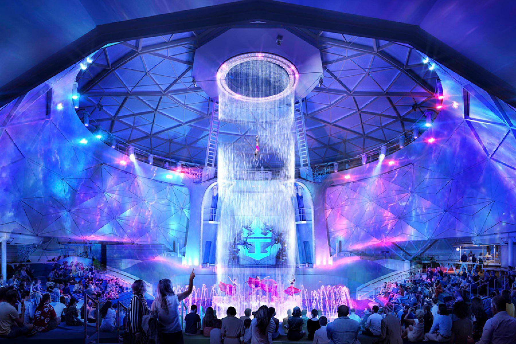 Aquadome на Icon of the Seas