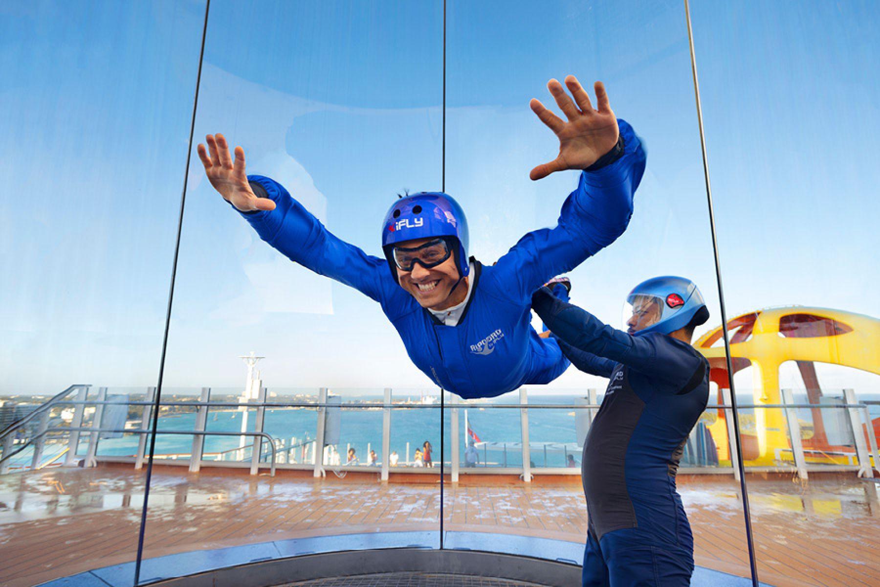 Аэротруба на Spectrum of the Seas
