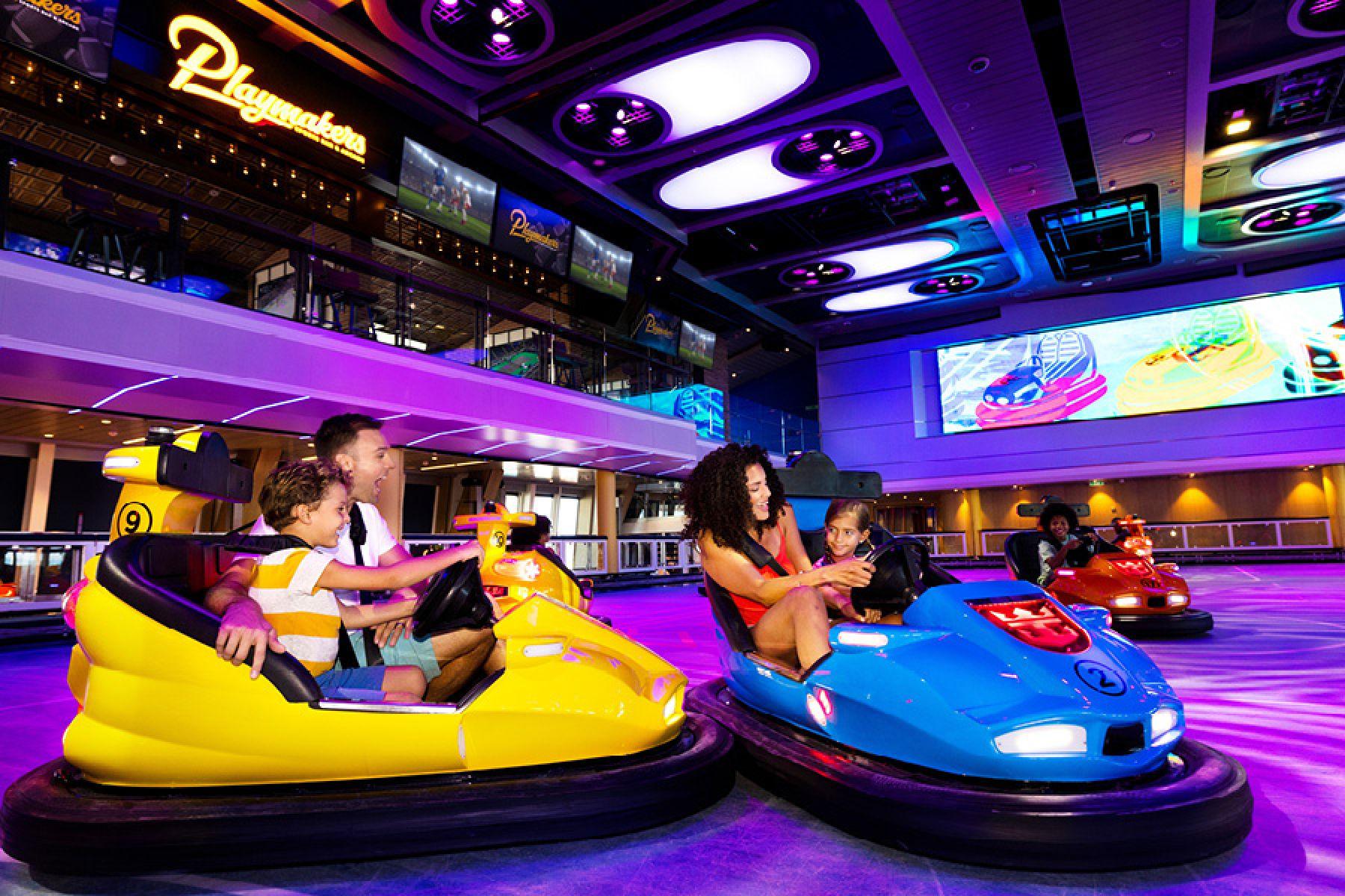 Бамперные машинки на Odyssey of the Seas