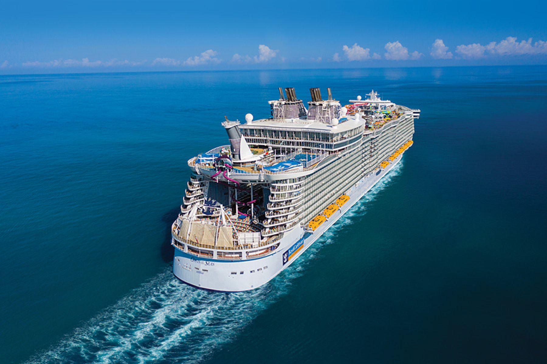 Oasis of the Seas в открытом море
