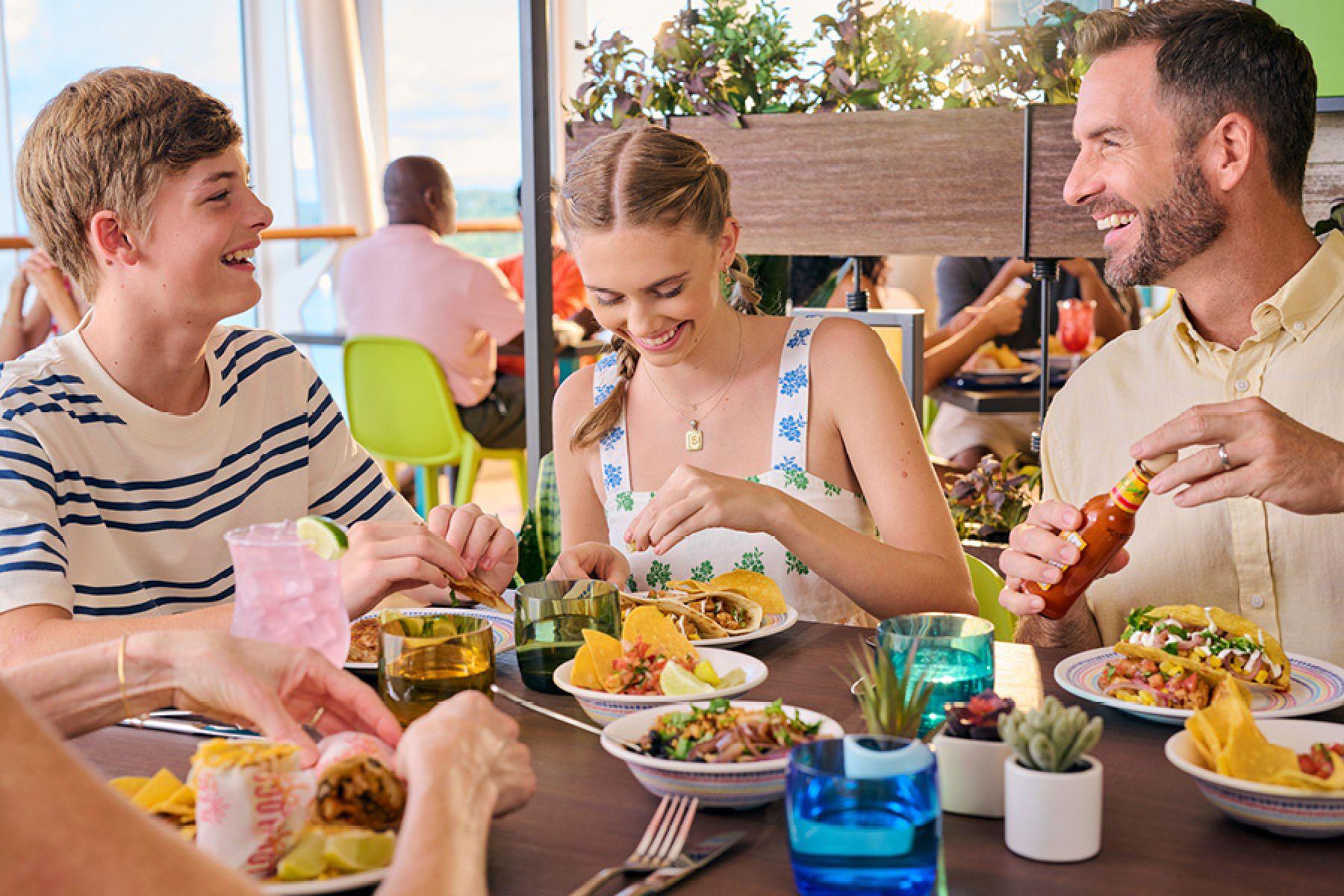 Бесплатный мексиканский ресторан El Loco Fresh на Odyssey of the Seas