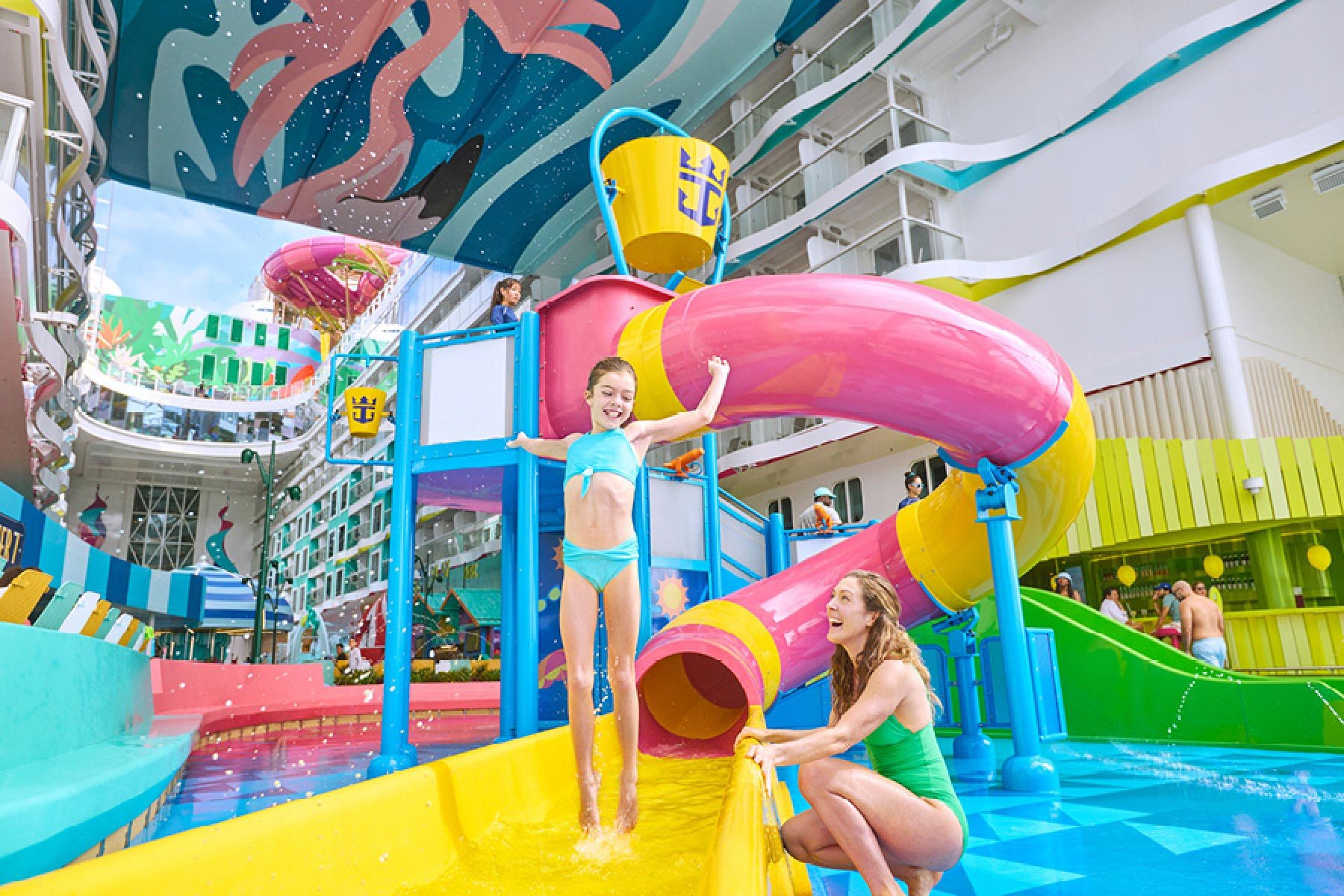 детский аквапарк на Icon of the Seas